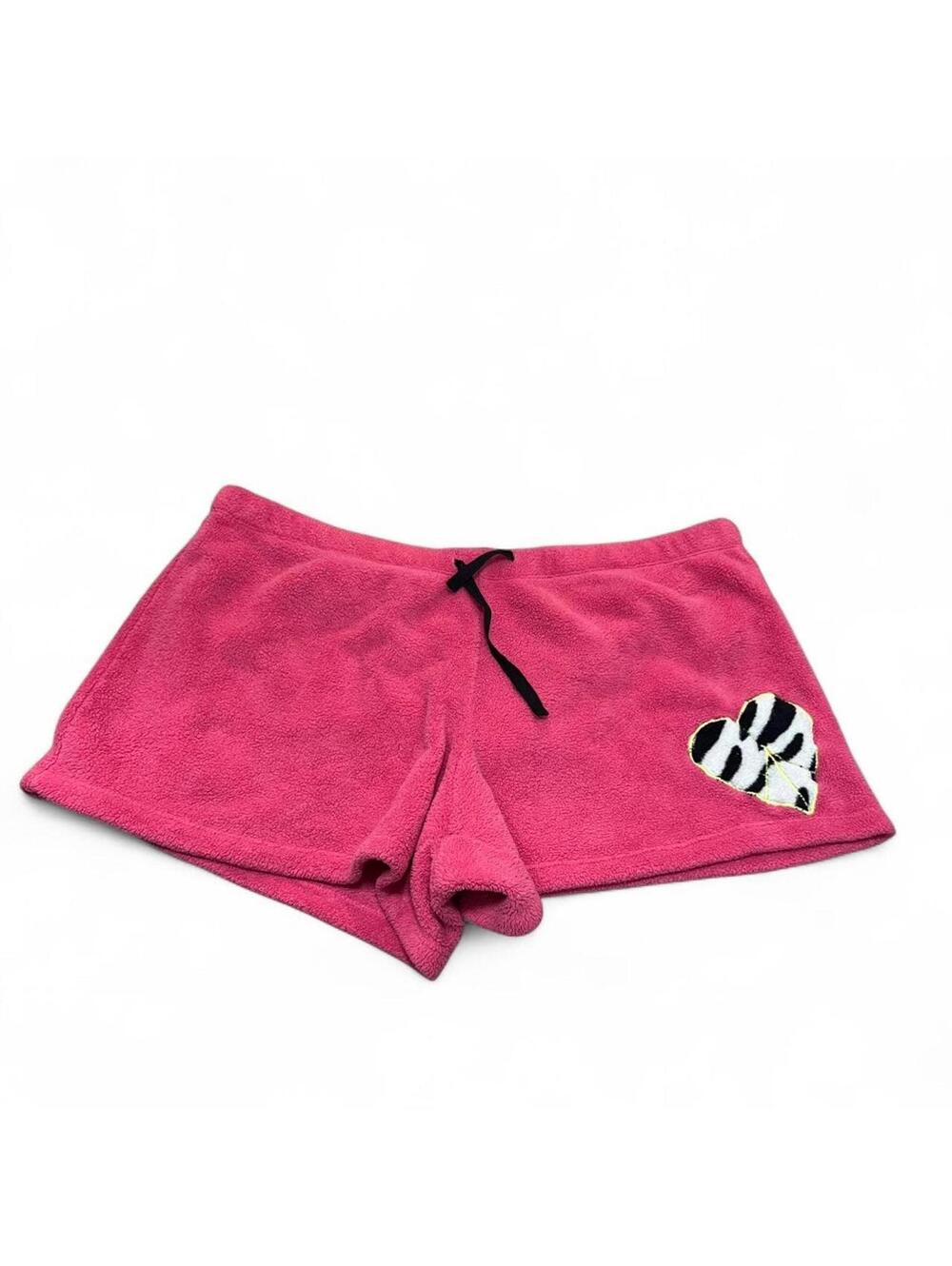 Y2K Pink Flirtitude fuzzy shorts